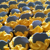elephant cupcakes